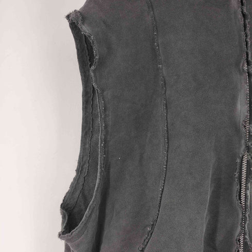 ホワイトランド WHITELAND ZIP UP HOODED VEST メンズ FREE