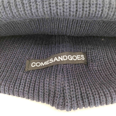 カムズアンドゴーズ COMESANDGOES ボーダービーニー ニット帽 メンズ