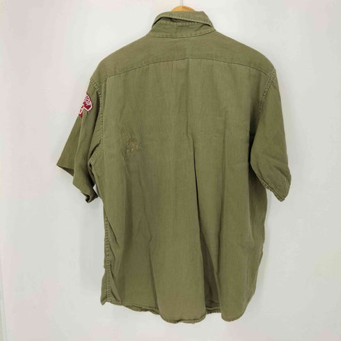 ボーイスカウトオブアメリカ BOY SCOUTS OF AMERICA 50S~60S コットンツイルシャツ メンズ