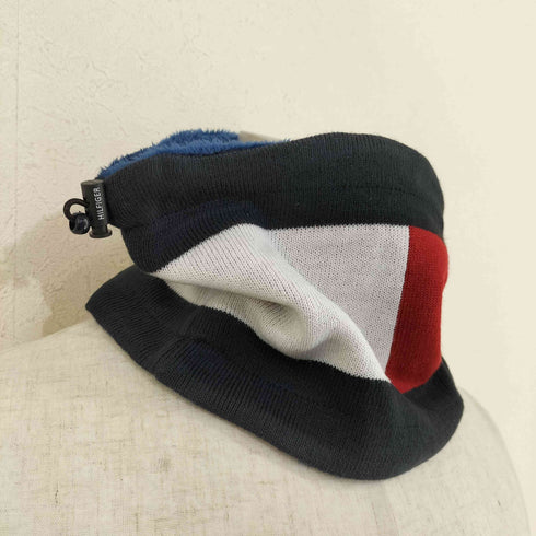 トミーヒルフィガーゴルフ TOMMY HILFIGER GOLF リバーシブル ネックウォーマー メンズ FREE