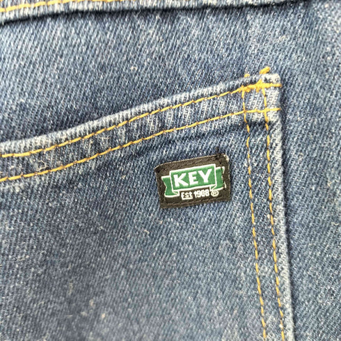 キー KEY デニムペインターパンツ メンズ 34×32
