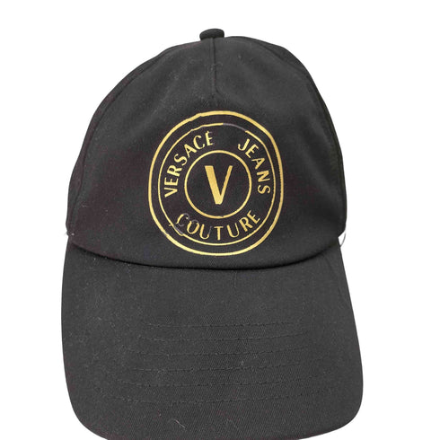 ヴェルサーチ VERSACE ロゴプリントキャップ メンズ