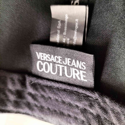 ヴェルサーチ VERSACE ロゴプリントキャップ メンズ