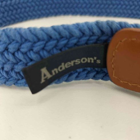 ANDERSON MADE IN ITALY メッシュベルト メンズ