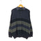 via cortesa extra comfort ボーダー柄 ウール ポロシャツ メンズ