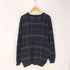 ライルアンドスコット LYLE&SCOTT チェック柄 Vネック コットンニット メンズ JPN:XL