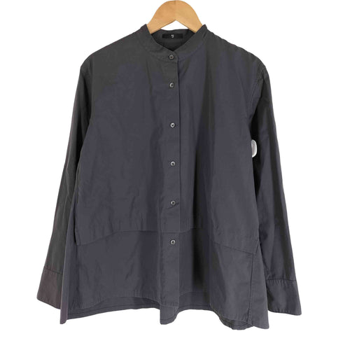 ユニクロプラスジェイ UNIQLO+J スーピマコットンシャツジャケット レディース import:M