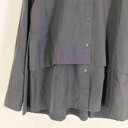 ユニクロプラスジェイ UNIQLO+J スーピマコットンシャツジャケット レディース import:M