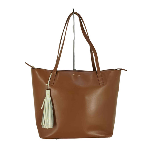 ラドリーロンドン RADLEY LONDON ロゴプリント レザー トートバッグ レディース