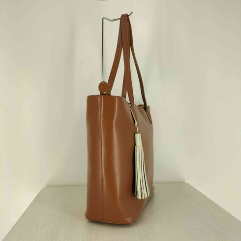 ラドリーロンドン RADLEY LONDON ロゴプリント レザー トートバッグ レディース