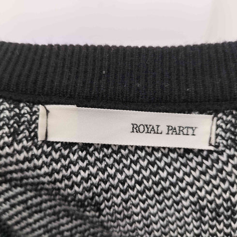 ロイヤルパーティー ROYAL PARTY チェックニットワンピース レディース FREE