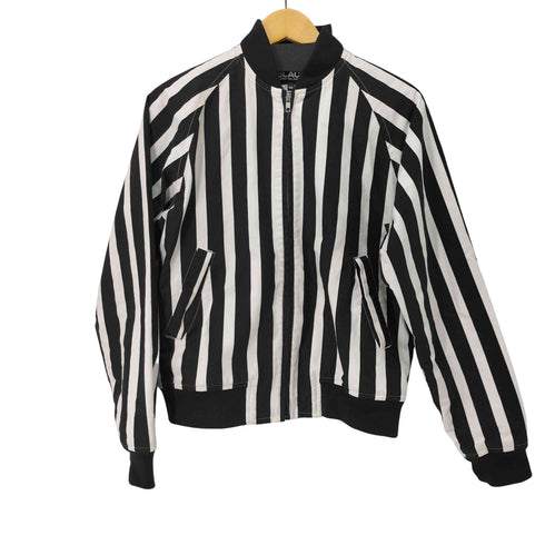 ブラックコムデギャルソン BLACK COMME des GARCONS 16AW 裏地キルティングストライプブルゾン メンズ JPN:M
