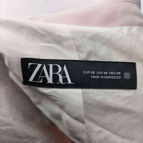 ザラ ZARA BLAZER ロールアップスリーブブレザー レディース XS