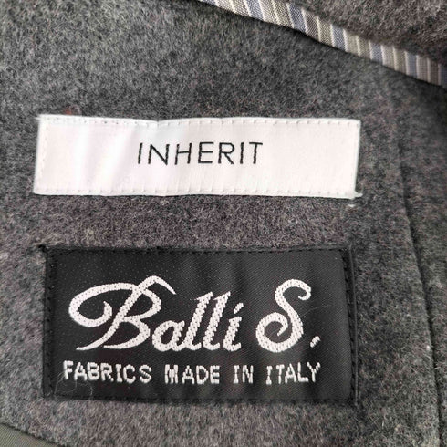 インヘリット INHERIT Ballis VELOUR ステンカラーコート メンズ JPN:L