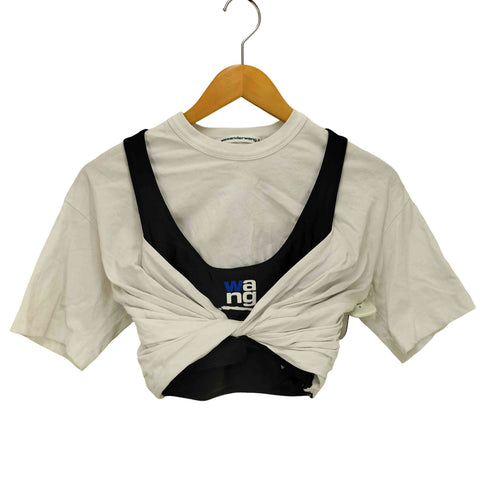 アレキサンダーワン Alexander Wang HYBRID SPORT RACERBACK TOP レディース JPN:XS