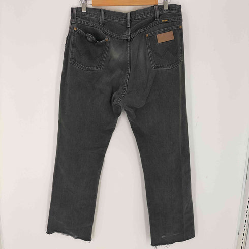 ラングラー Wrangler USA製 ブラックデニムパンツ メンズ W36