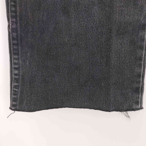 ラングラー Wrangler USA製 ブラックデニムパンツ メンズ W36