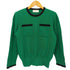 イヴサンローラン Yves Saint Laurent バイカラー ウールニット レディース JPN:M