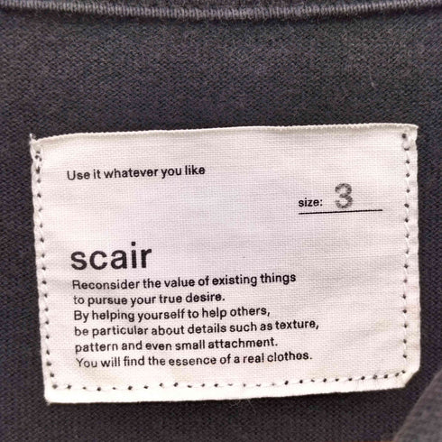 scair 18AW コットン シャツ ジャケット メンズ JPN:3