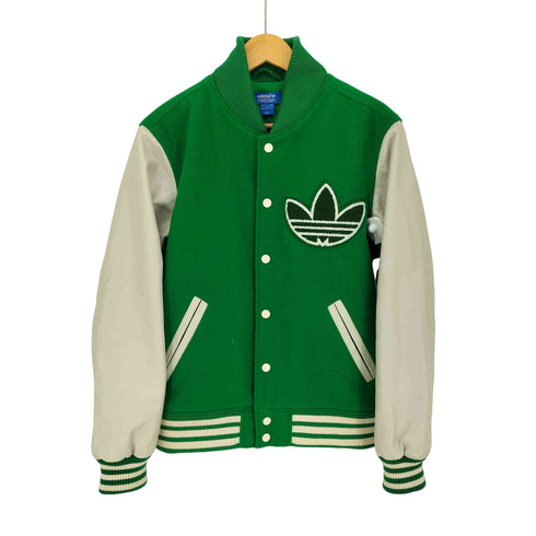 アディダスオリジナルス adidas Originals コラボ バーシティー スタジアム ジャケット 袖カウレザー メンズ JPN:L