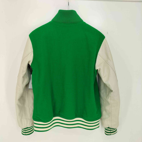 アディダスオリジナルス adidas Originals コラボ バーシティー スタジアム ジャケット 袖カウレザー メンズ JPN:L