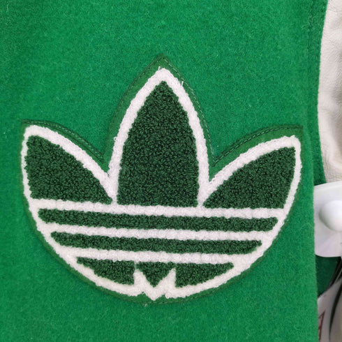 アディダスオリジナルス adidas Originals コラボ バーシティー スタジアム ジャケット 袖カウレザー メンズ JPN:L