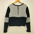 ナイキ NIKE 胸元ロゴ 背面ジップデザインバイカラースウェットシャツ レディース JPN:XL