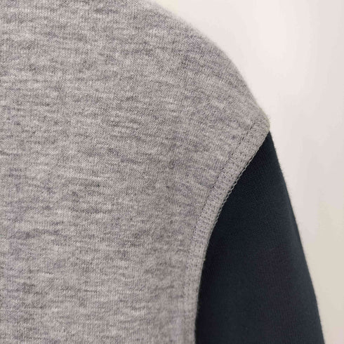 ナイキ NIKE 胸元ロゴ 背面ジップデザインバイカラースウェットシャツ レディース JPN:XL