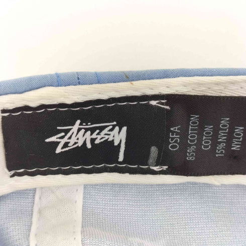 ステューシー Stussy ロゴ刺繍 6パネル キャップ メンズ