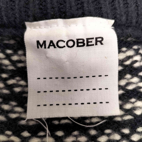 マコバ macober バーズアイニット レディース