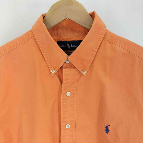 ラルフローレン RALPH LAUREN CLASSIC FIT ポニー 刺繍 S/S B.D シャツ メンズ import:L
