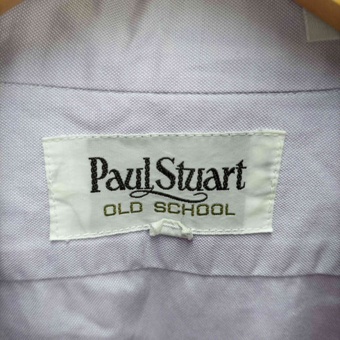 ポールスチュアート Paul Stuart 丸襟 L/S ベーシック シャツ メンズ import:L