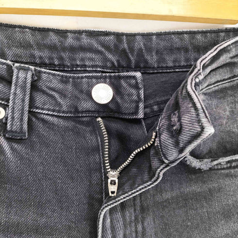 ザラ ZARA 裾カットオフデニムパンツ レディース 36