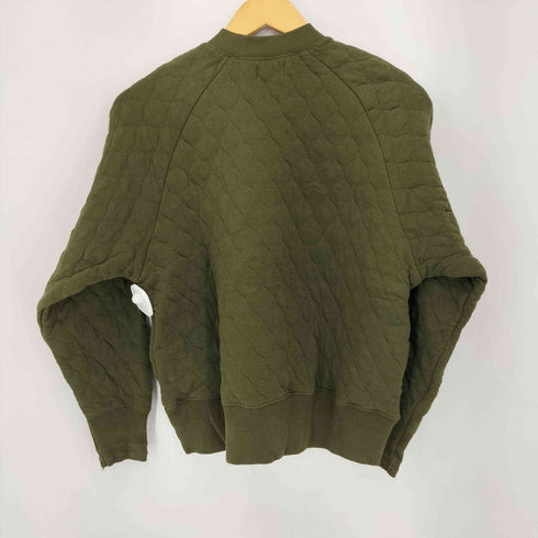ビームスボーイ BEAMS BOY 21AW キルティングハーフジッププルオーバーカットソー レディース