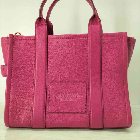 マークジェイコブス MARC JACOBS ロゴレザーハンドバッグ レディース
