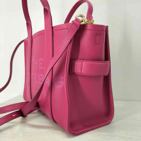 マークジェイコブス MARC JACOBS ロゴレザーハンドバッグ レディース