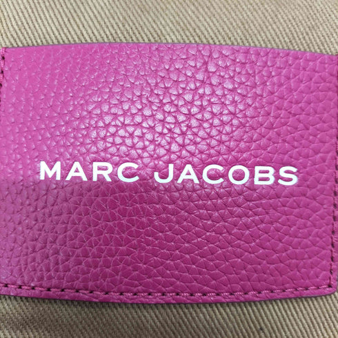 マークジェイコブス MARC JACOBS ロゴレザーハンドバッグ レディース