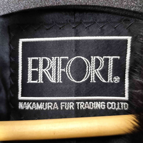 サガミンク SAGA MINK ERIFORT ファーコート 毛皮 レディース
