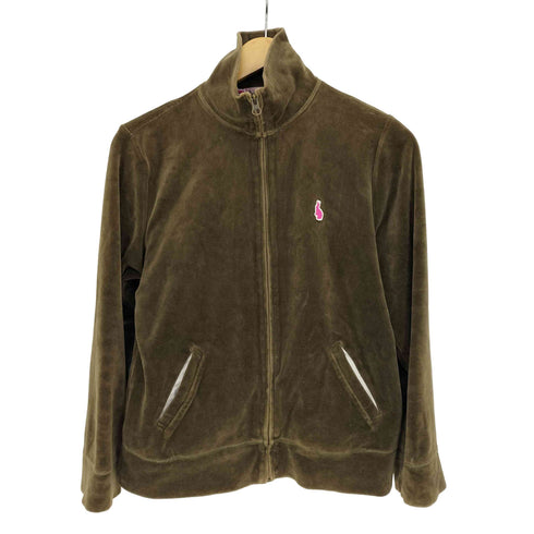 ポールスミスピンク Paul Smith PINK ベロアトラックジャケット レディース import:XL