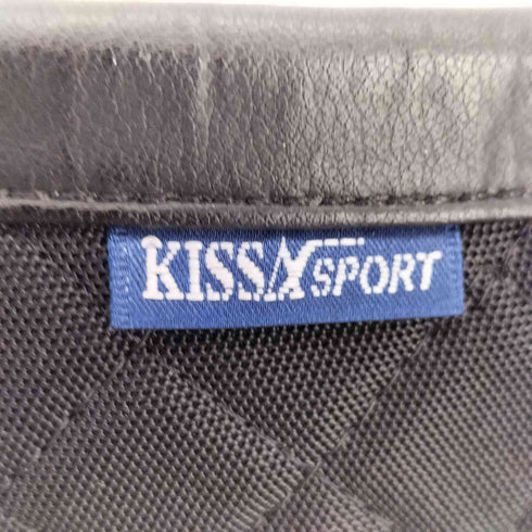 KISSA SPORT キルティング ストラップ ハーフ ブーツ レディース JPN:23.5