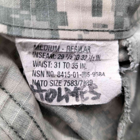 ユーエスアーミー U.S. ARMY デジタルカモ カーゴパンツ メンズ 31-35
