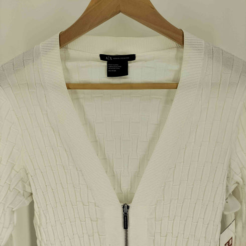 アルマーニエクスチェンジ ARMANI EXCHANGE 16SS ライトウエイト ジップ カーディガン レディース import:XS