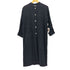 フォグリネンワーク fog linen work スタンドカラー リネン混 クロップド ワンピース レディース