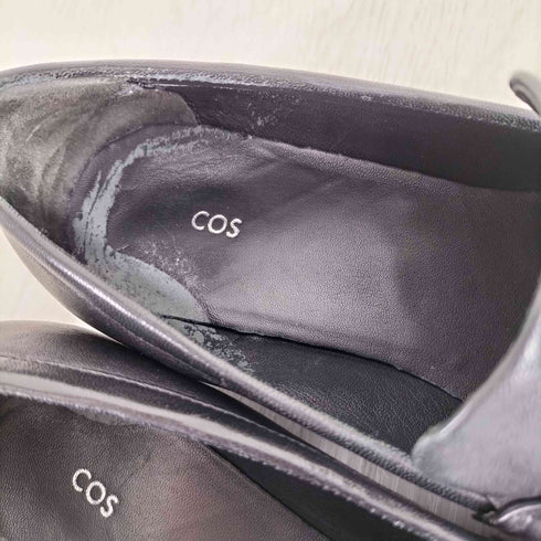 コス COS レザーローファー Vibramソール レディース EUR:38