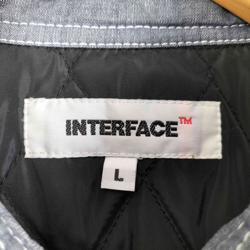 INTERFACE 中綿デニムジャケット 内側キルティング メンズ JPN:L