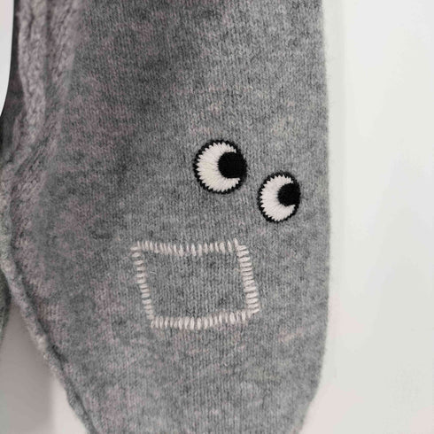 アニヤハインドマーチ ANYA HINDMARCH アーム刺繍 クルーネックニット レディース JPN:M