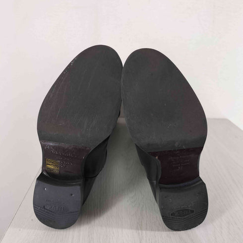 ファビオルスコーニ FABIO RUSCONI 1400/SOF CALF-NERO 異素材切替ロングブーツ レディース EUR:37