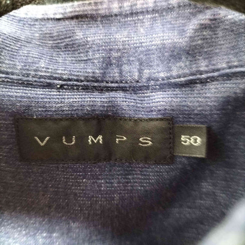 VUMPS スエードライクL/Sシャツ メンズ 50