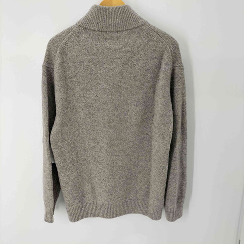 ジョゼフオム JOSEPH HOMME ウール100%モックネックメランジニットセーター メンズ 50