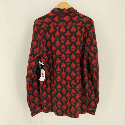 コムデギャルソンオム COMME des GARCONS HOMME インザイドアウト 総柄 ニットシャツ メンズ JPN:M